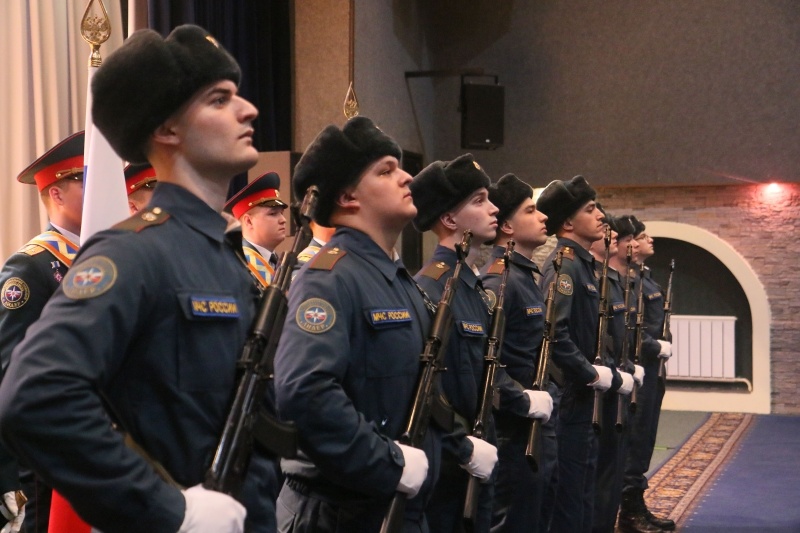 Принятие Военной присяги молодым пополнением Центра