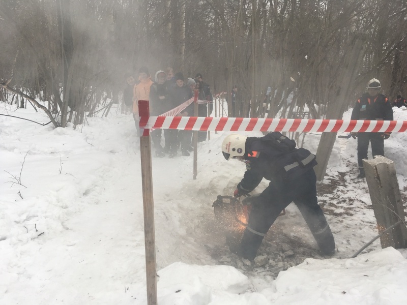 Полевой выход 2 управления с учащимися средней школы