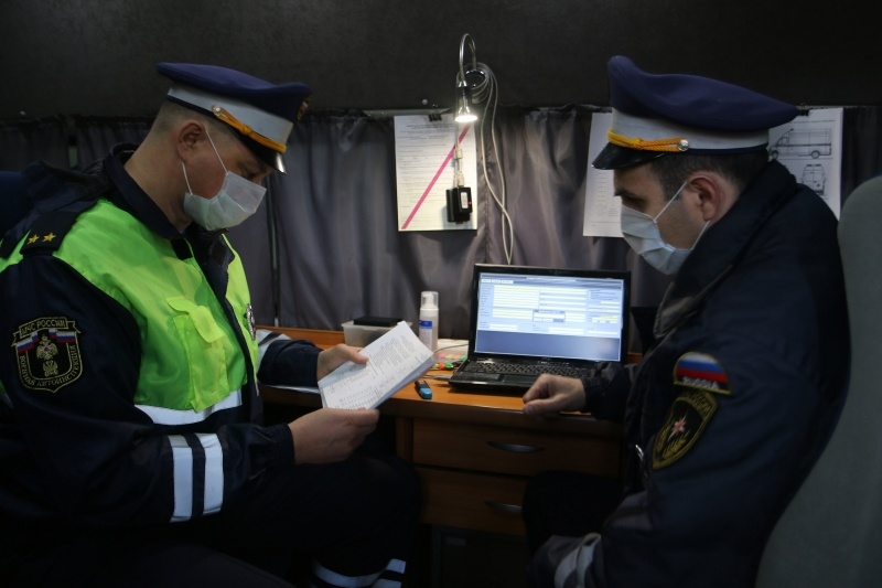 Проведение технического осмотра транспортных средств Центра