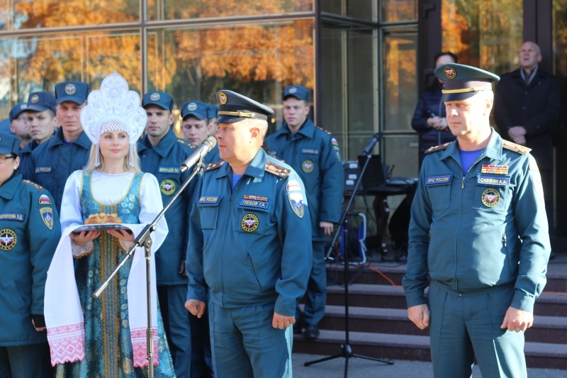 Встреча отряда из Крымского Федерального округа