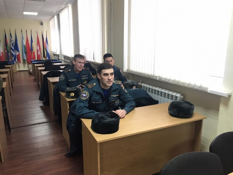 Обучение представителей Центра по программе "Организация разведки и очистки местности от взрывоопасных предметов"