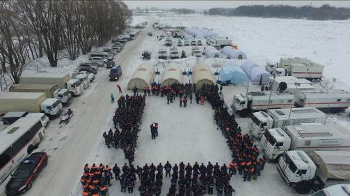 АМГ Центра продолжает проведение поисковых работ в районе авиакатастрофы