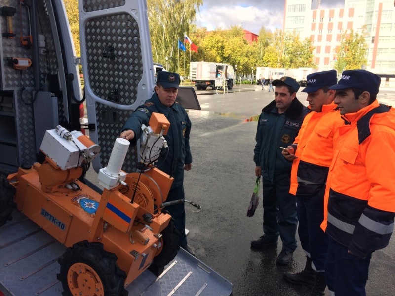 Торжественное мероприятие, посвященное празднованию 86-й годовщины образования Гражданской обороны