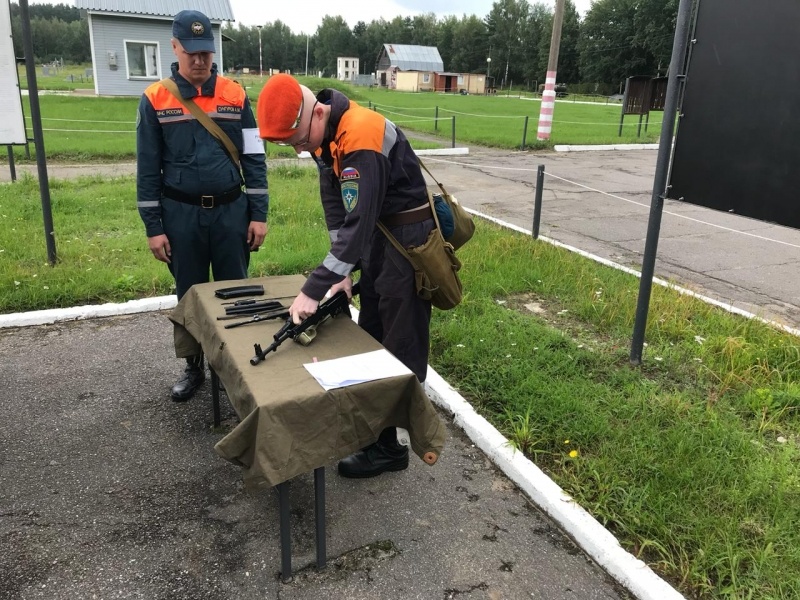 Занятие по огневой подготовке
