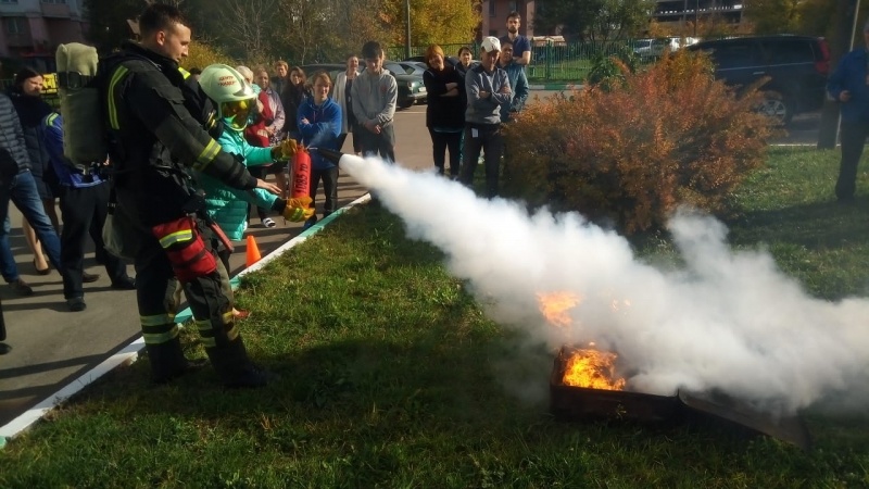 Занятия по противопожарной подготовке и оказанию первой помощи