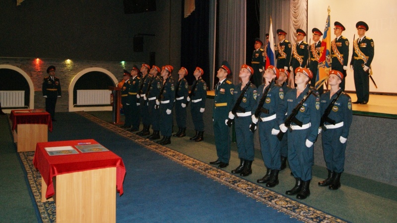 Принятие Военной присяги молодым пополнением Центра