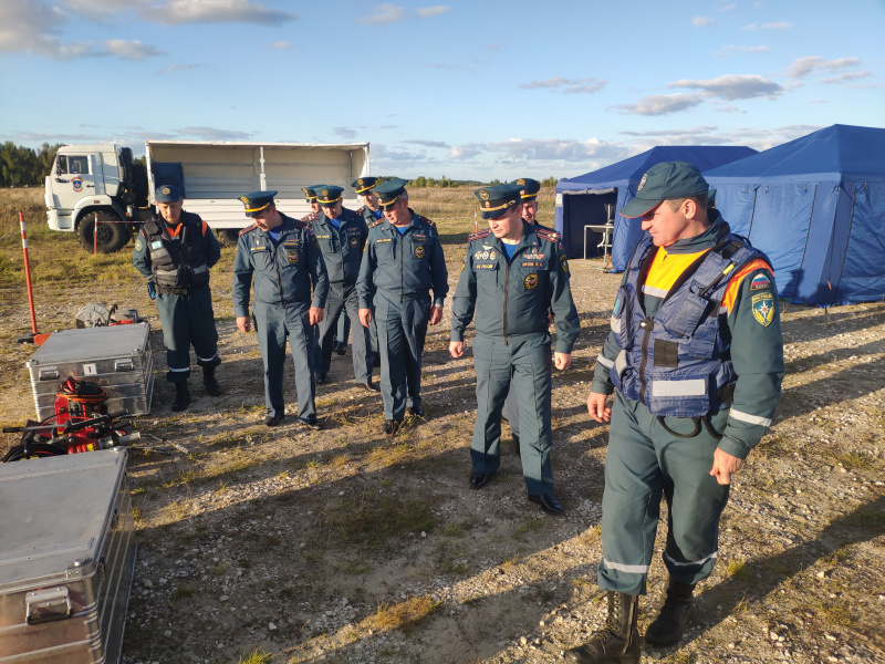 Полевой выход управления РХБ защиты