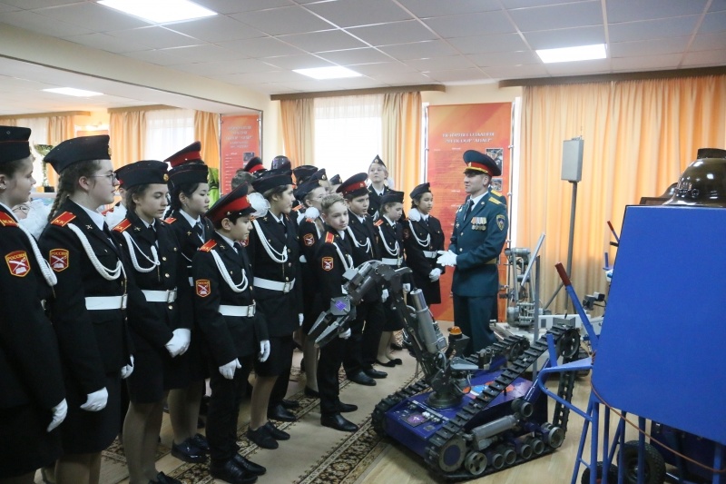 Торжественная клятва кадетов МЧС