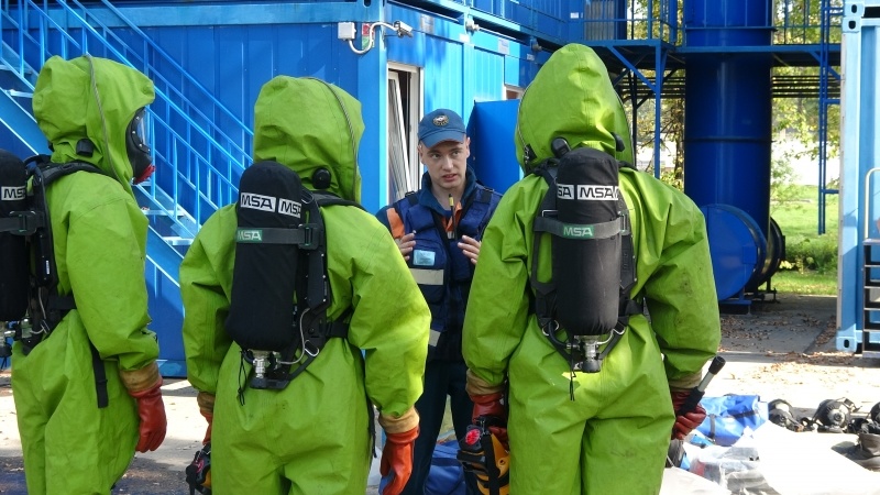 Комплексное занятие по противопожарной подготовке. Видео