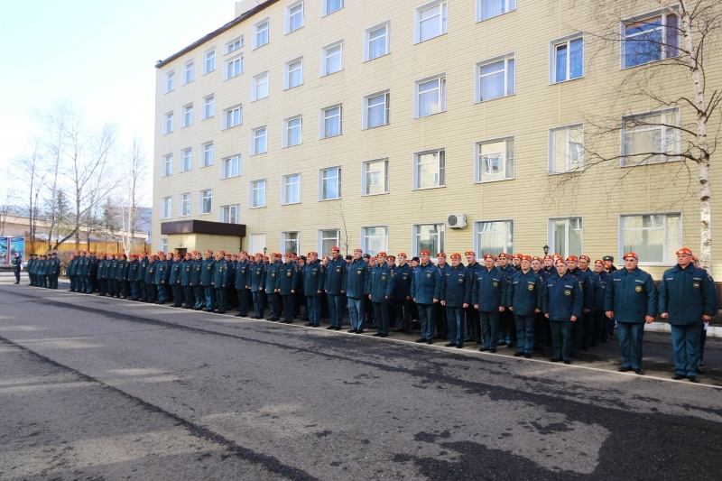 Строевой смотр личного состава