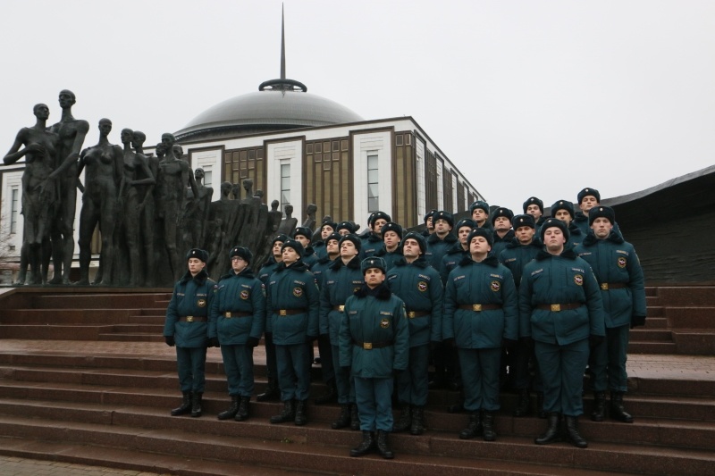 Посещение личным составом мемориального комплекса Парк Победы на Поклонной горе