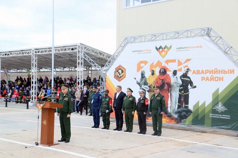 Открытие международного конкурса «Аварийный район»