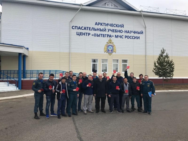 Обучение по специальности «газоспасатель»