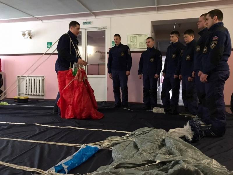 Сборы по воздушно-десантной подготовке