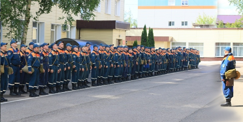 Занятия по РХБ защите с личным составом Центра