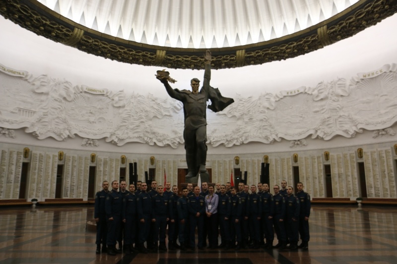 Посещение личным составом мемориального комплекса Парк Победы на Поклонной горе