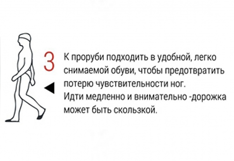 Правила безопасности на Крещенских купаниях