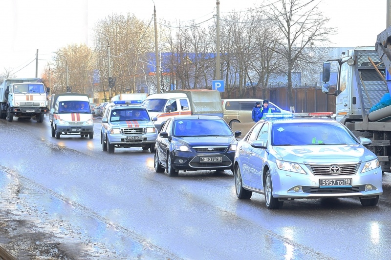 Тактико-специальное учение с совершением 300 километрового марша