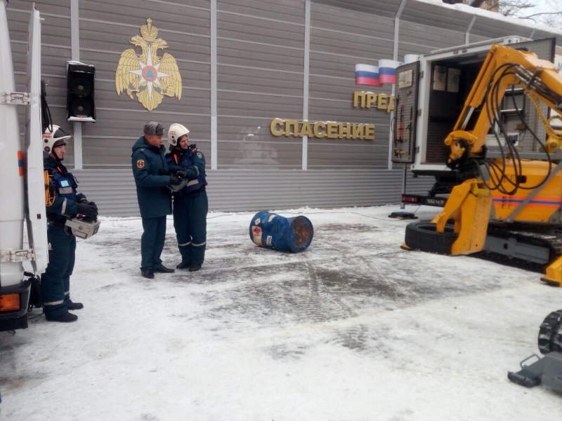 Занятия с личным составом Всероссийских сборов по подведению итогов деятельности РСЧС