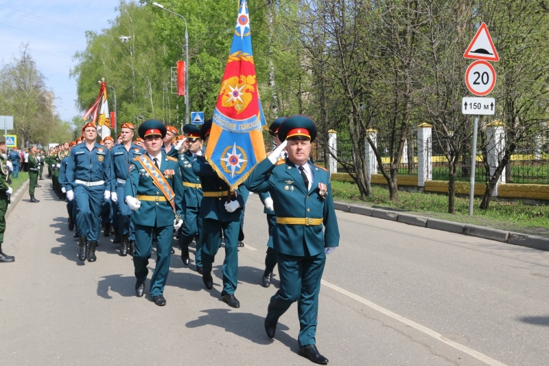 Парад Победы в пос. Мосрентген