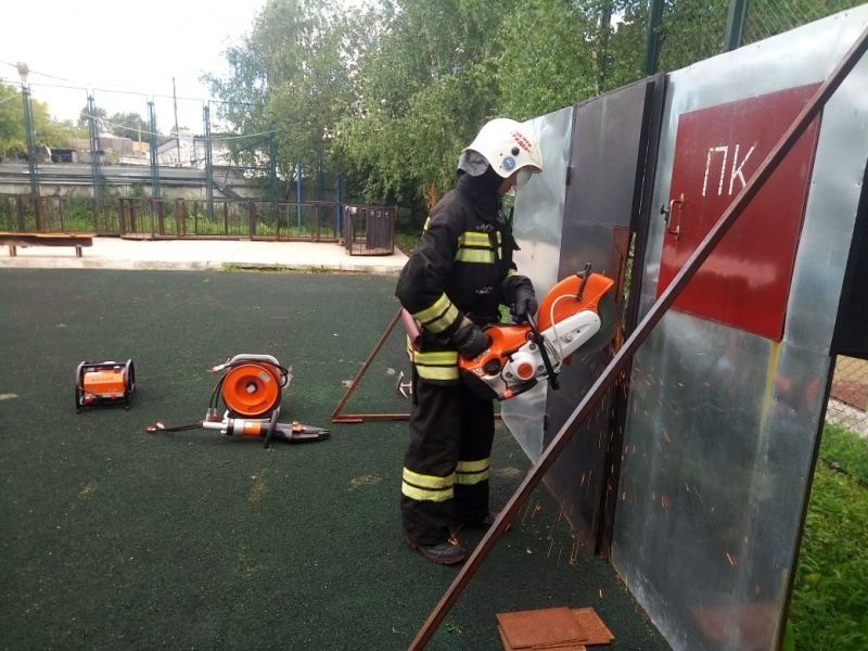 Сборы со штатными (нештатными) пожарными командами Центра
