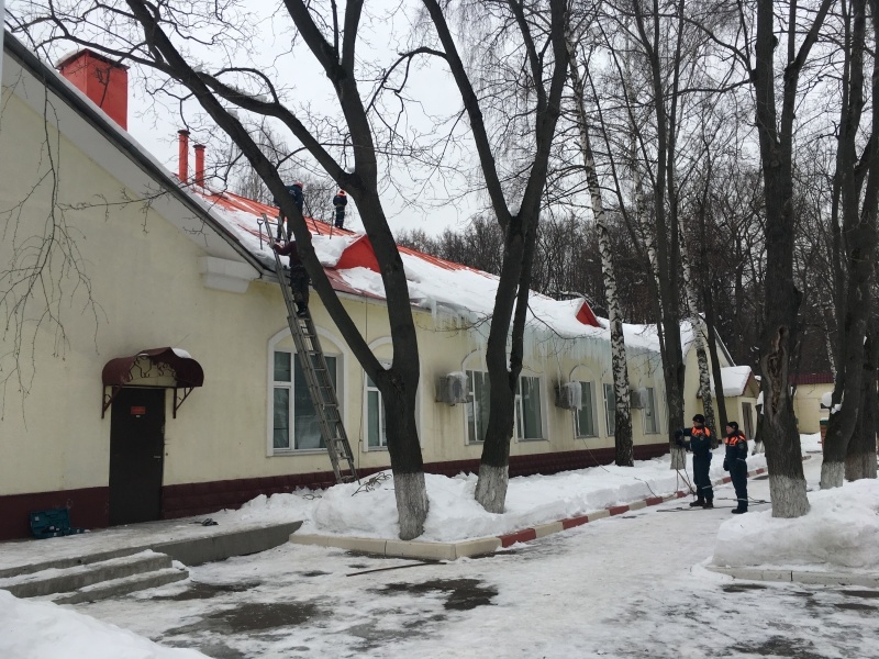 Облагораживание территории Музейно-просветительского центра МЧС России