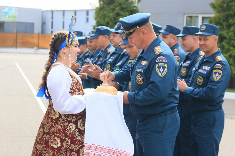 Встреча отряда из Южной Осетии