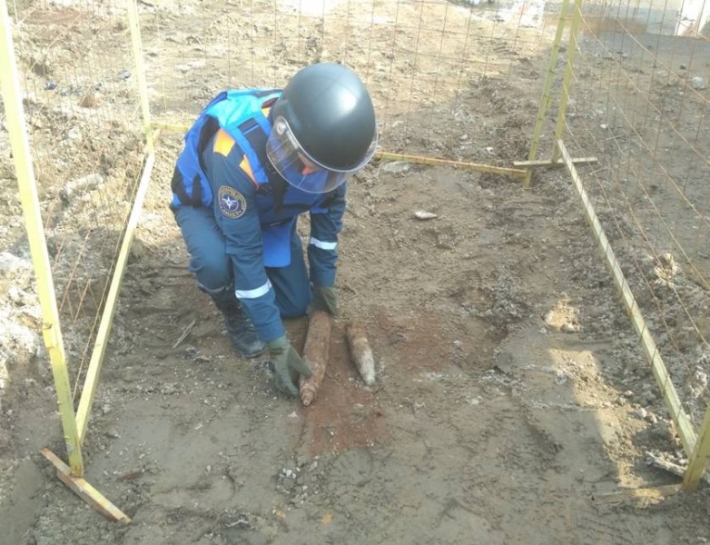 Обезвреживание взрывоопасных предметов