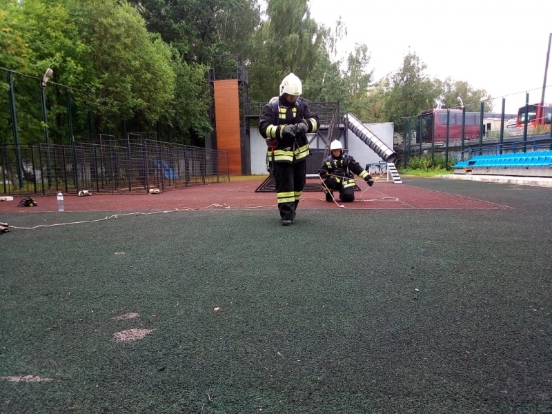 Продолжаются практические занятия по противопожарной подготовке