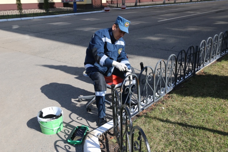 В Центре проведен субботник