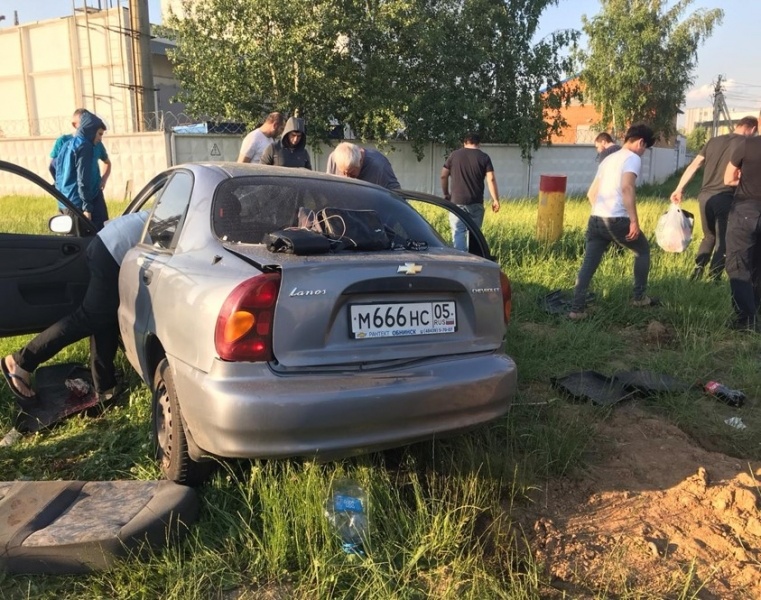 Ликвидация последствий ДТП по адресу:  г. Москва, Сосенский стан д. 10 