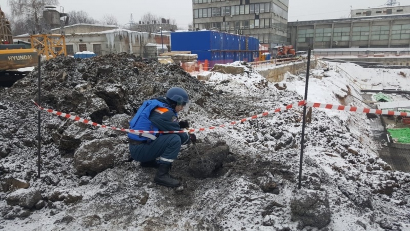 Обезвреживание взрывоопасных предметов