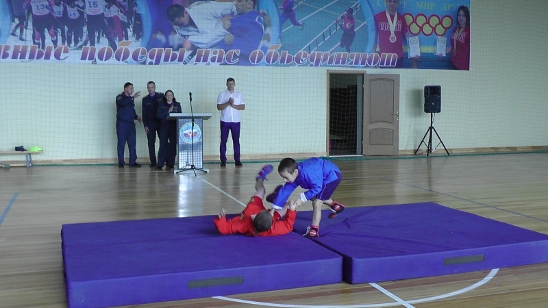 Открытие спортивных секций для детей