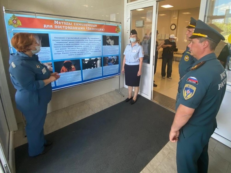 Участие в специальном учении по военно-политической работе "Сплоченность - 2020"