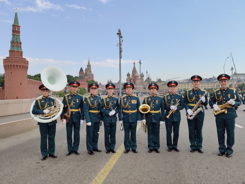 Оркестр Центра принял участие в Параде Победы на Красной площади