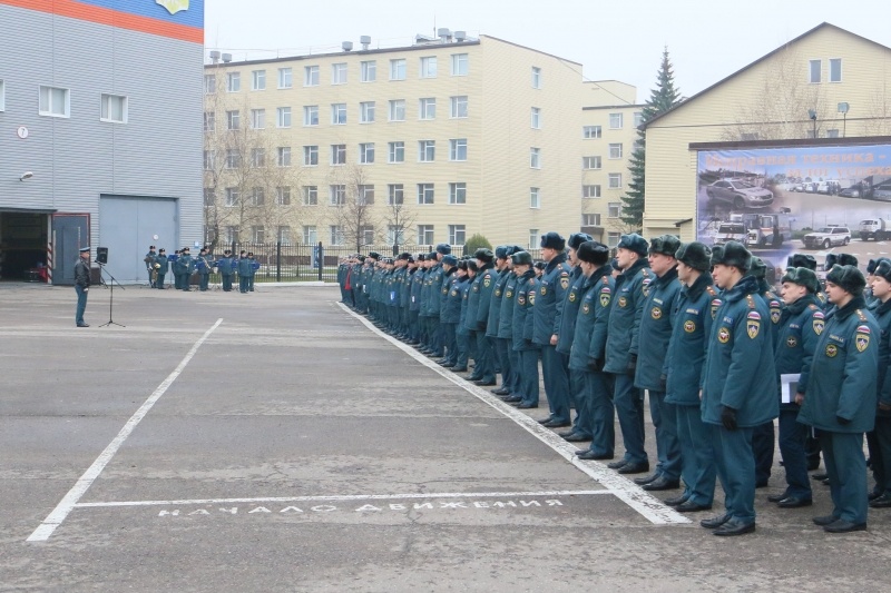 Смотр перевода техники на осенне-зимний период эксплуатации