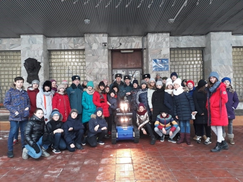 Занятия в школе №45