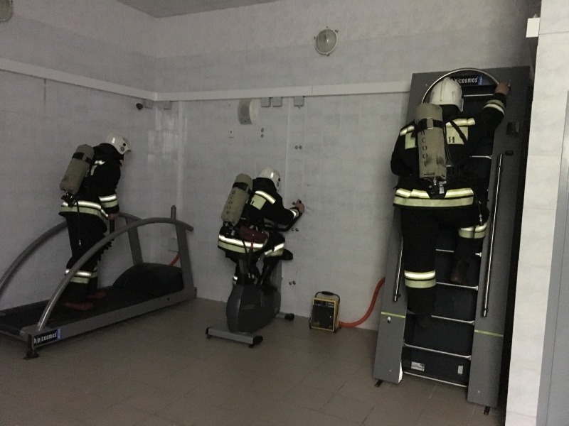 Продолжаются занятия по противопожарной подготовке
