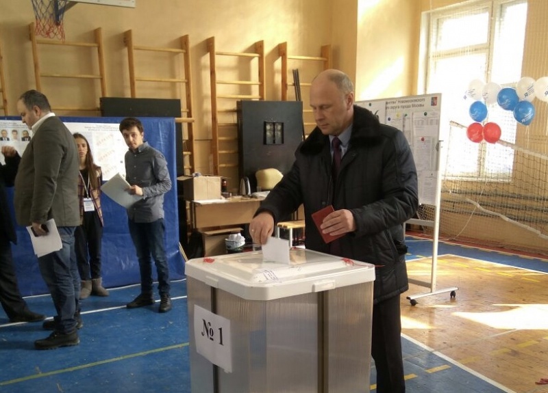 Личный состав Центра принял участие в выборах 2018