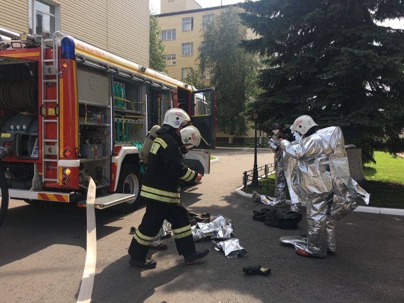 Учебная пожарная тревога 