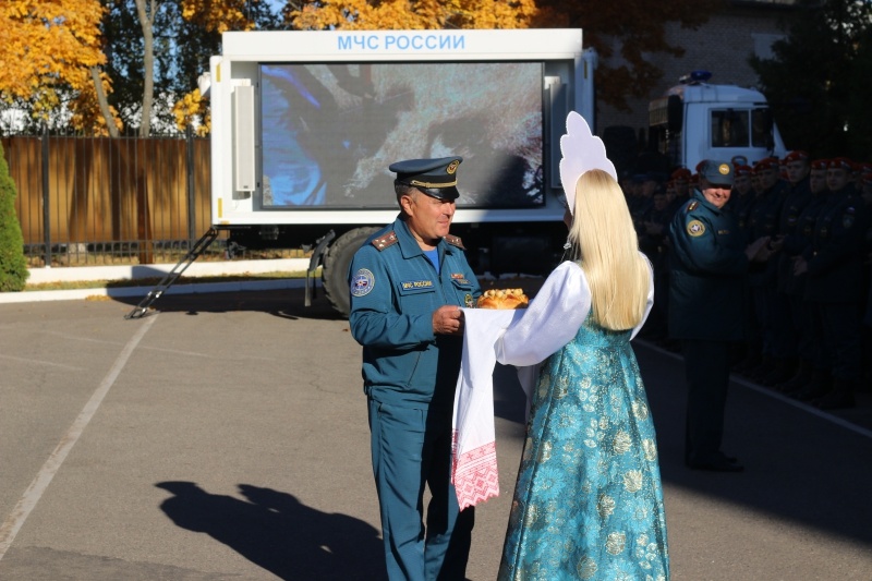 Встреча отряда из Крымского Федерального округа