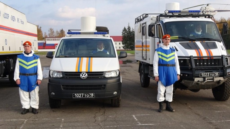 Спасатели Центра «Лидер» приняли участие в учениях в Республике Беларусь