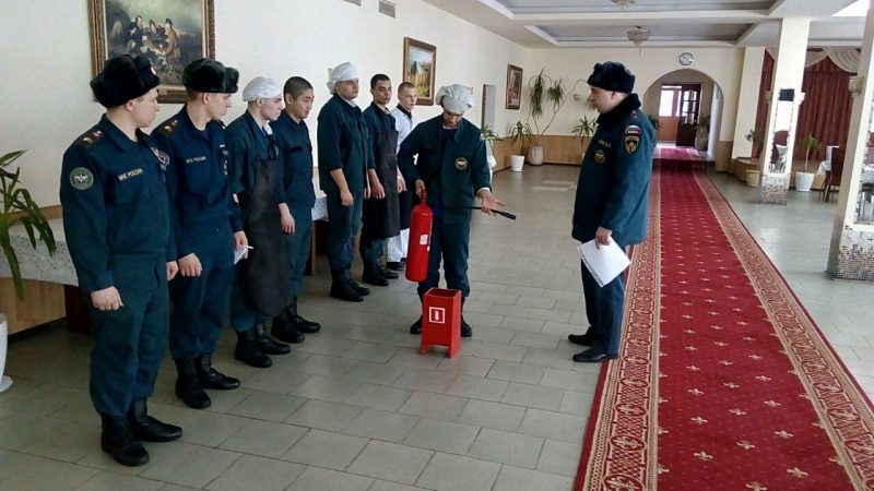 Проверка противопожарного состояния объектов Центра "Лидер"