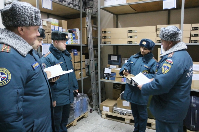 Проверка складских помещений