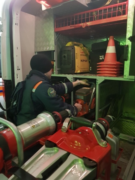 В Центре "Лидер" завершается преддипломная практика курсантов Академии гражданской защиты МЧС России
