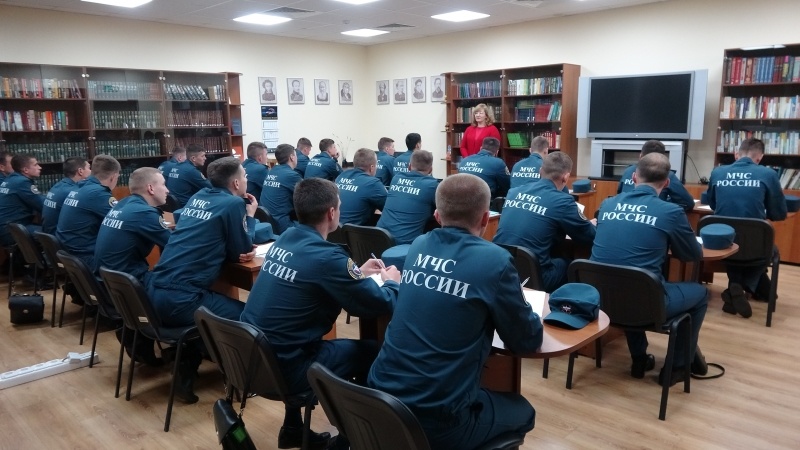 Занятия с вновь прибывшими лейтенантами
