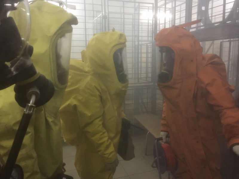 Обучение по специальности «газоспасатель»