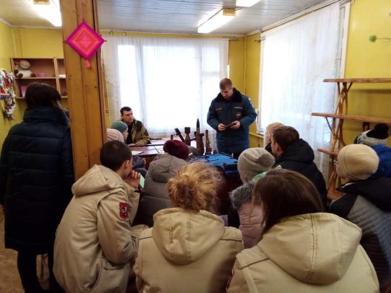Занятия в оздоровительном лагере «Соколенок»
