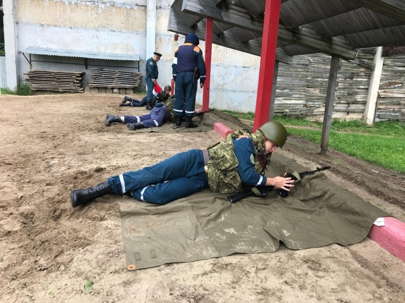 Занятие по огневой подготовке