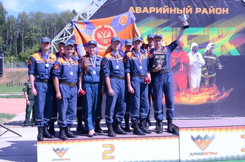 Завершился финал армейского конкурса «Аварийный район»